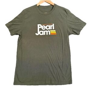 Pearl Jam 2024 US Europe Australia Tour Dates Concert t shirt Men's Large